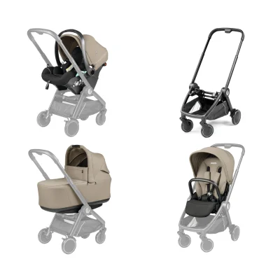 Peg Perego City Loop Chassis, Seat Unit & Primo Viaggio Car Seat Bundle