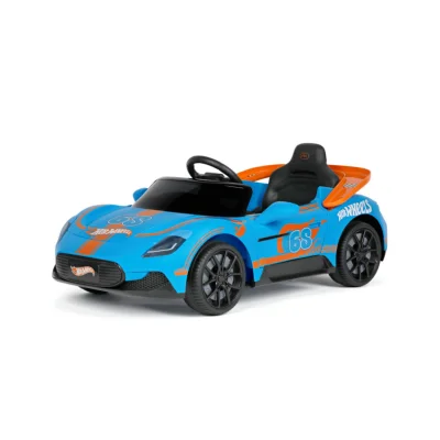 Peg Perego Hot Wheels Electric Car (Remote Control) - Blue