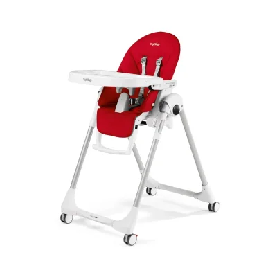 Peg Perego Prima Pappa Follow Me Highchair - Fragola (Refurbished)