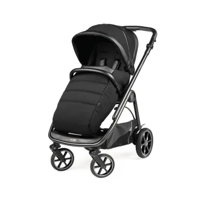 Peg Perego Veloce Stroller-Licorice - Black