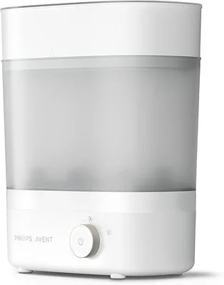 Philips Avent SCF293/00 Steriliser for up to 6 Baby Bottles, Teats and Accessories, Vaporiser Baby with Modular Design, Integrated Drying Function, White