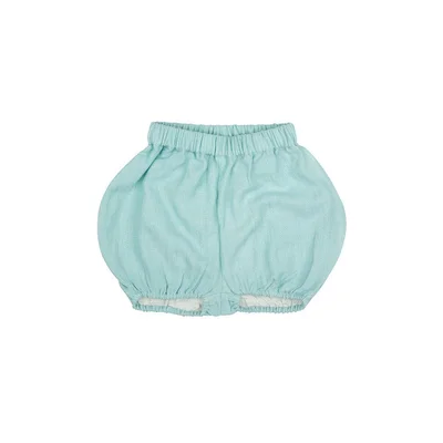 Pigeon Organics Plain Muslin Bloomers - Turquoise