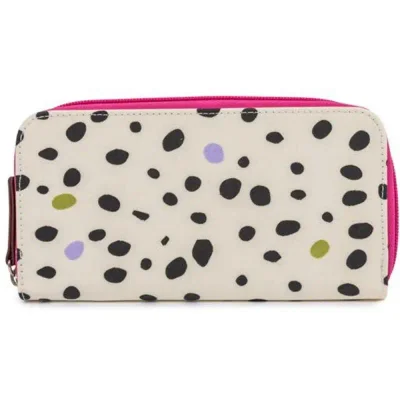 Pink Lining Wallet-Dalmatian Fever - Default