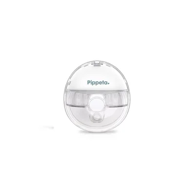 Pippeta Compact LED - Handsfree Breast Pump - 12 Suction Modes - Anti-Leak Hands-Free Design - Automatic Shut Off Timer - BPA, PVC, Lead & Phthalates Free - 150ml Capacity - 2 Pack