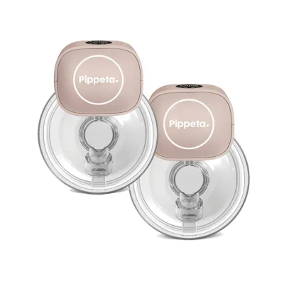 Pippeta Pack of 2 LED Wearable Hands Free Breast Pump