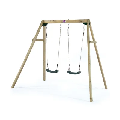 Plum Play Wooden Double Swing Set - Default