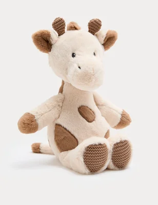Plush Giraffe Toy (0+ Mths) - Yellow