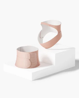 Postpartum Recovery Bundle: Ergonest Belly Band and Postpartum Petite Belly Band | Ergonest Belly Band: M | Postpartum Petite Belly Band: M