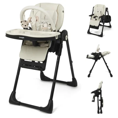 Puggle Foodie Eat & Play 9-in-1 Hi-Lo Highchair From Birth