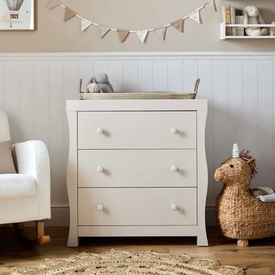 Puggle Sleigh Dresser & Changing Table - Cashmere