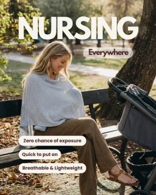 Pure Cotton Nursing cover - Default