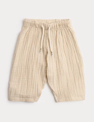Pure Cotton Striped Trousers (0-5 Yrs)