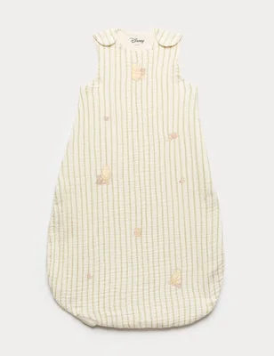 Pure Cotton Winnie the Pooh™ 1.5 Tog Sleeping Bag (0-3 Yrs) - Cream Mix