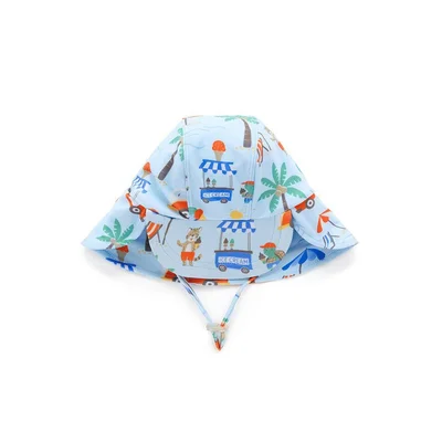 Purebaby Legionaires Swim Hat - Cancun Print
