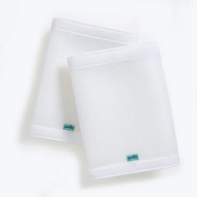 Purflo Breathable Cot Wrap - Soft White - Soft White