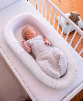 Purflo Sleep Tight Baby Bed - Grey - Grey
