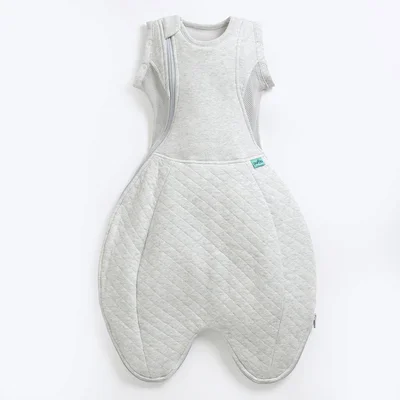 Purflo Swaddle To Sleep Bag - Minimal Grey - TOG 2.5 - Minimal Grey - Minimal Grey