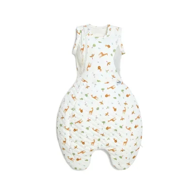 Purflo Swaddle To Sleep Sleeping Bag 0.5 Tog 0-4m Lightweight - Savannah Slumber