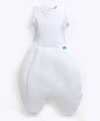 Purflo Swaddle to Sleep Bag - Soft White / 0-4m / 2.5