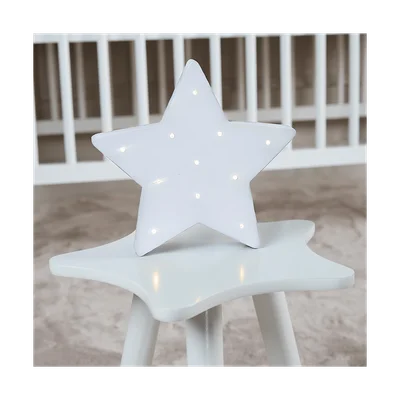 Purflo Wooden Nursery Light - Star