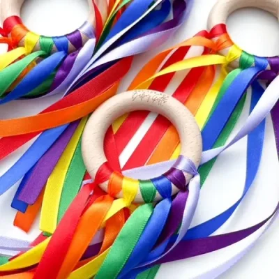 Rainbow Sensory Ribbon Ring | Little Sensory Stories Gift Set