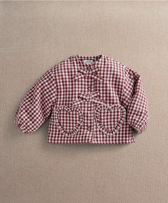 Red Gingham Jacket - 12-18 Months - 9-12 Months