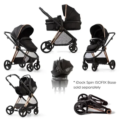 Red Kite Push Me Pace i 3-in-1 Travel System - Black