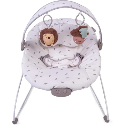 Red Kite Cozy Bounce Musical Baby Bouncer - Woodland Walks - Pink / yes