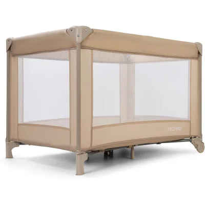 Red Kite Sleep Tight Travel Cot - Biscotti