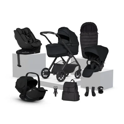 Dune 2 Space Travel System Ultimate 360 Family Car Seat Bundle (12 piece)
