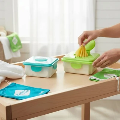 Reusable Baby Wipes Kit - PREMIUM All-In-One Kit - Default