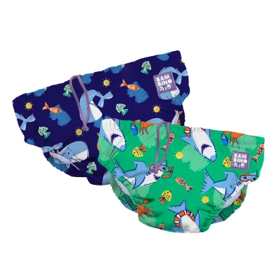 Reusable Swim Nappy 2 Pack in Squeak and Finn