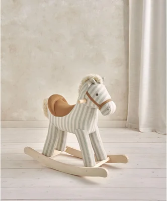 Rocking Horse - Sage Green Stripe