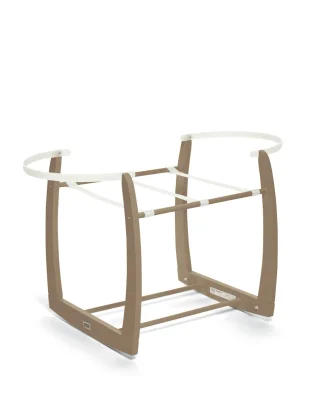 Rocking Moses Basket Stand - Mocha - Mocha