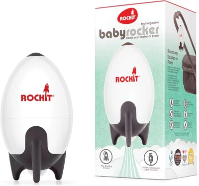 The Rockit Rocker Rechargeable - Portable Baby Rocker - 1 Bracket Included