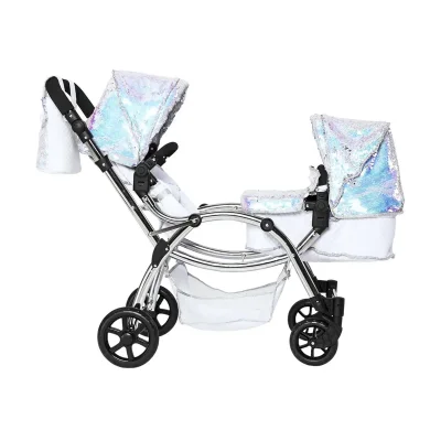 Roma Polly Twin Dolls Pram