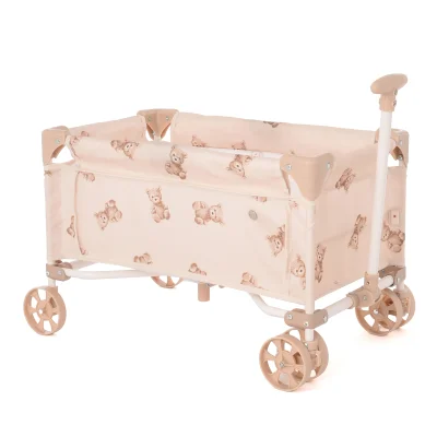 Roma Teddy Toy Wagon - Brown