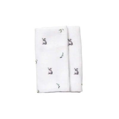 Rosa & Blue Muslin Squares - Koala - 3 Pack - Koala