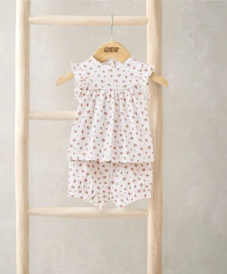 Rose Print Short Pyjamas
