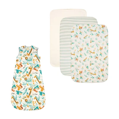 Run Wild Bedside Crib Bundle