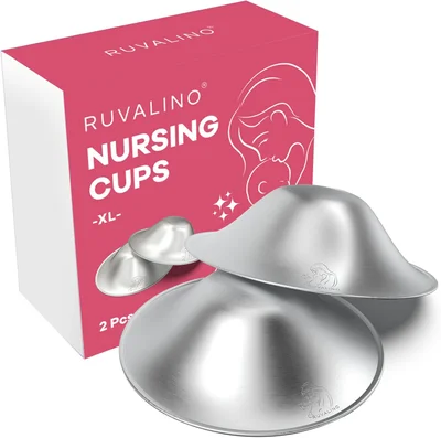 Ruvalino Silver Nipple Shield Breastfeeding - Default