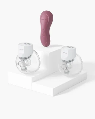 S12 Pro Double Wearable Pump and One Kneading Lactation Massager