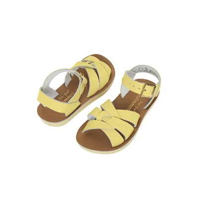 Salt-Water Sun-San Kids Sandals - Swimmer - Butter Yellow - Butter Yellow / S5 Kids (UK 4)