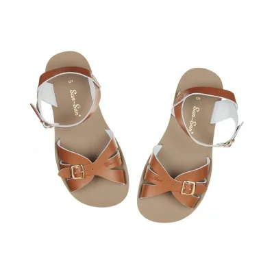 Salt-Water Women's Sandals - Boardwalk - Tan - SW 5 Adult (UK 4) / Tan / Tan