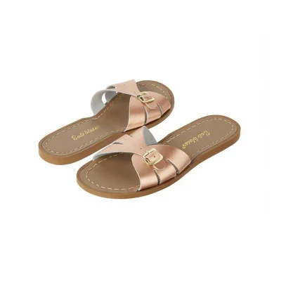 Salt-Water Women's Sandals - Slide - Rose Gold - SW 4 Adult (UK 3) / Rose Gold / Rose Gold