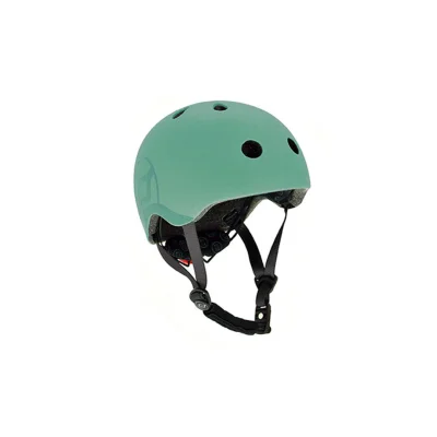 Scoot and Ride Helmet - S-M / Forest / Forest