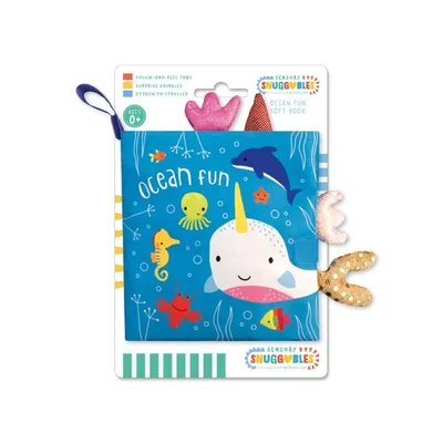 Sensory Snuggables Ocean Themed Touch and Feel Cloth Book