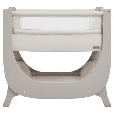 Shnuggle Air Lite Bedside Crib- Taupe