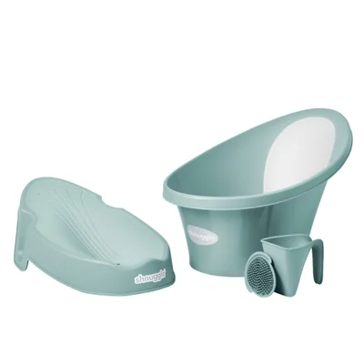 Shnuggle Baby Bath, Bath Support, Brush and Jug Bundle