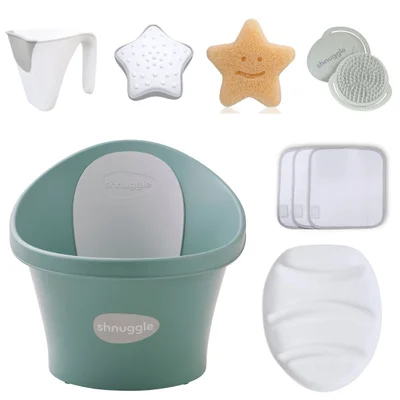 Shnuggle Baby Bath Bundle- Eucalyptus